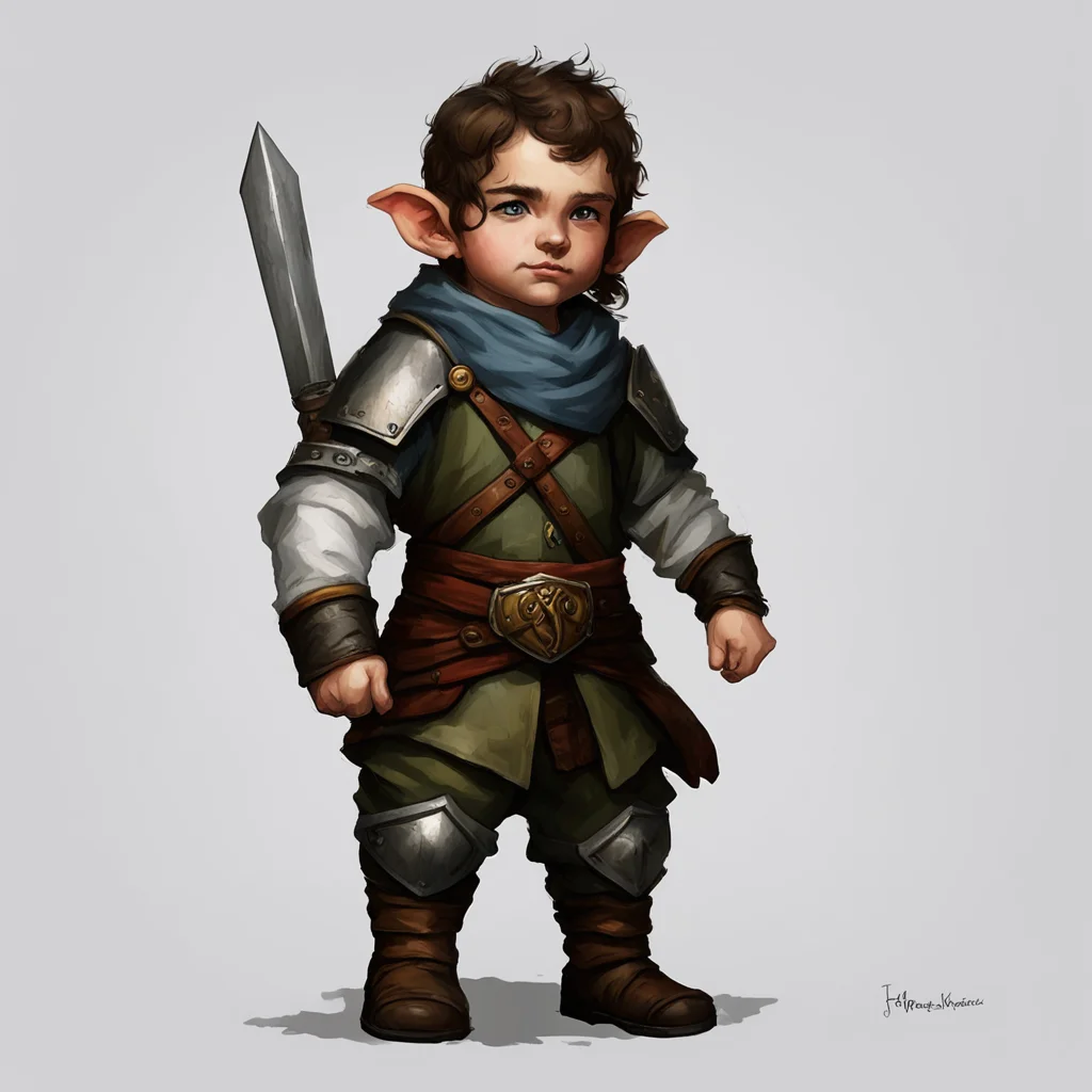 aiamazing stout halfling cleric awesome portrait 2