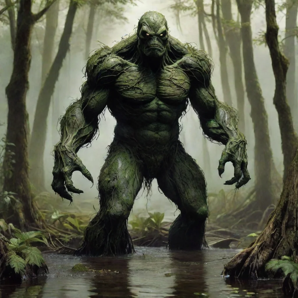 aiamazing swamp thing awesome portrait 2