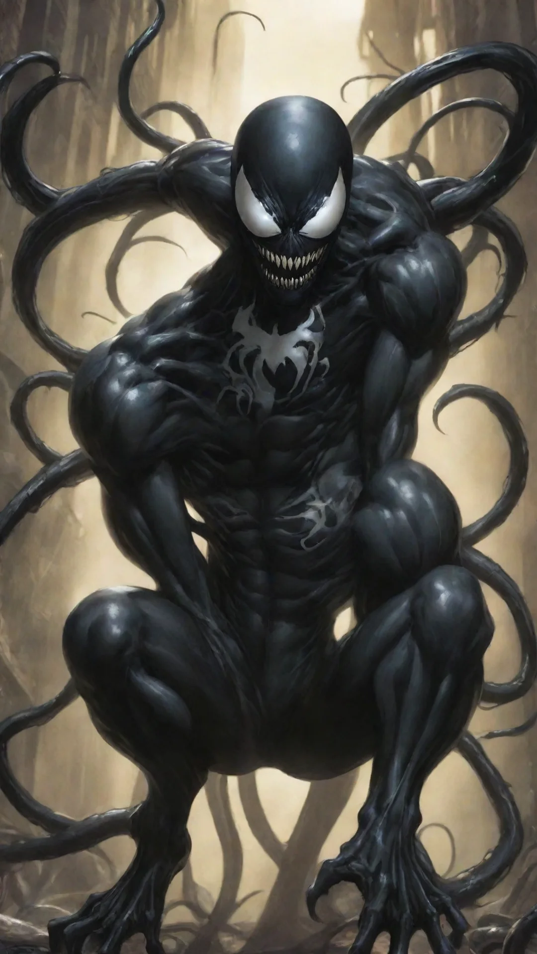 aiamazing symbiote awesome portrait 2 tall