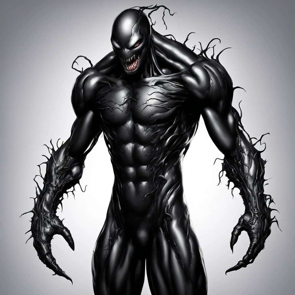 amazing symbiote venom mixed anti carnge awesome portrait 2
