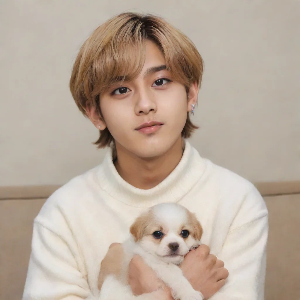 aiamazing taehyung puppy  awesome portrait 2