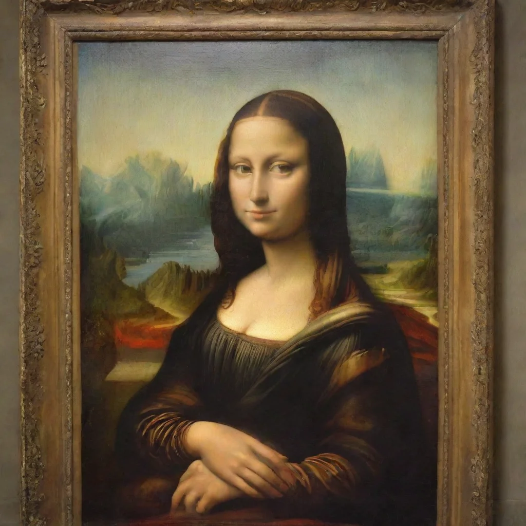 aiamazing the mona lisa awesome portrait 2