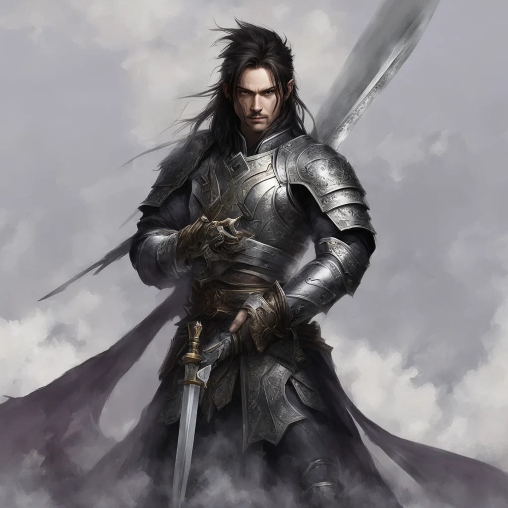 aiamazing the sword king in a womens world. i am a master of the sword and i am here to protect you. what can i do for you today awesome portrait 2