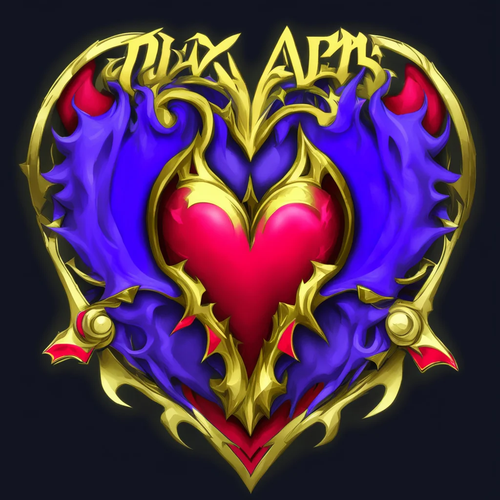 aiamazing the words %22royal hearts%22 in blazblue%27s logo style awesome portrait 2