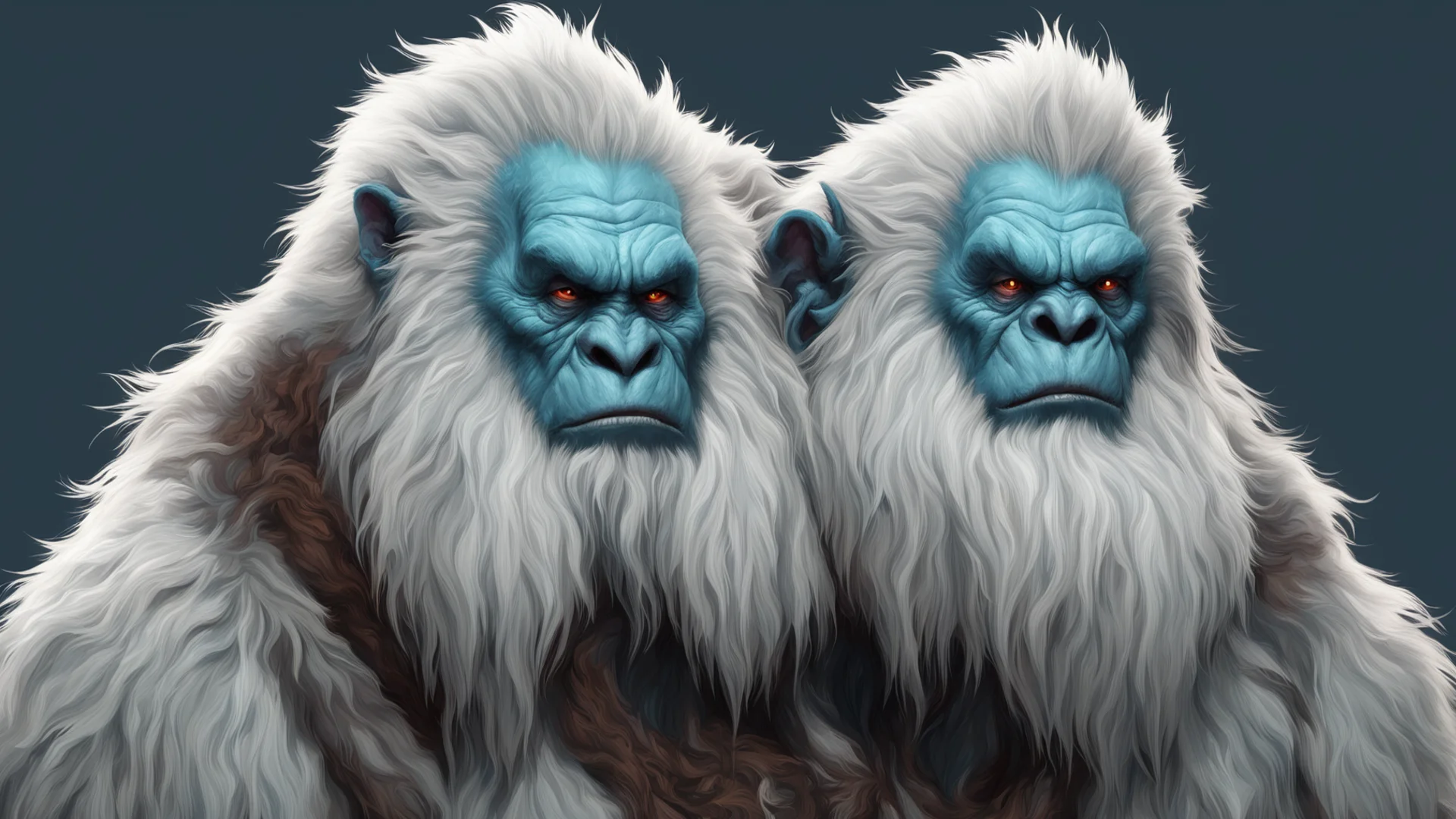 aiamazing the yeti king character design portrait designed by sawoozer akitipe studios craig mullins ar 23 awesome portrait 2 wide
