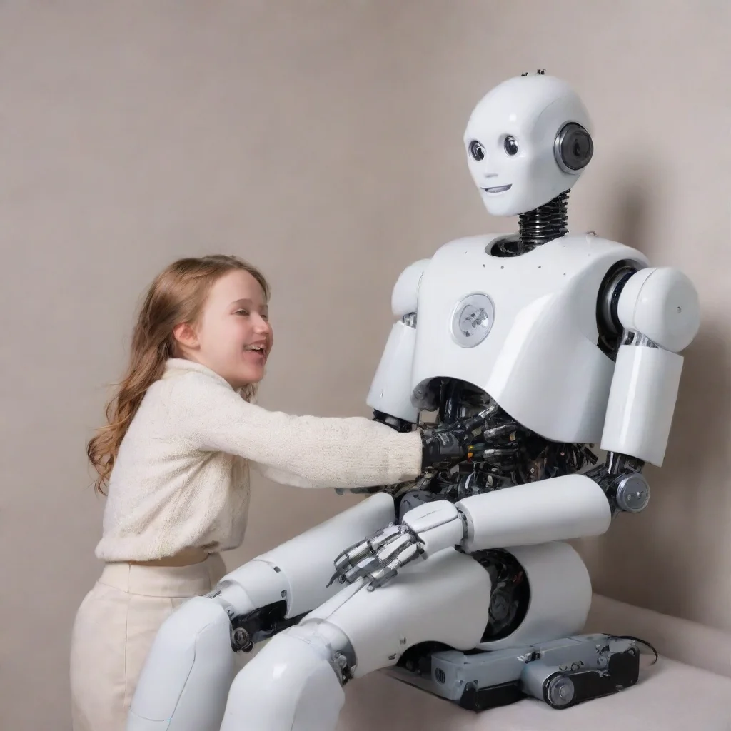 aiamazing tickling by a robot  awesome portrait 2