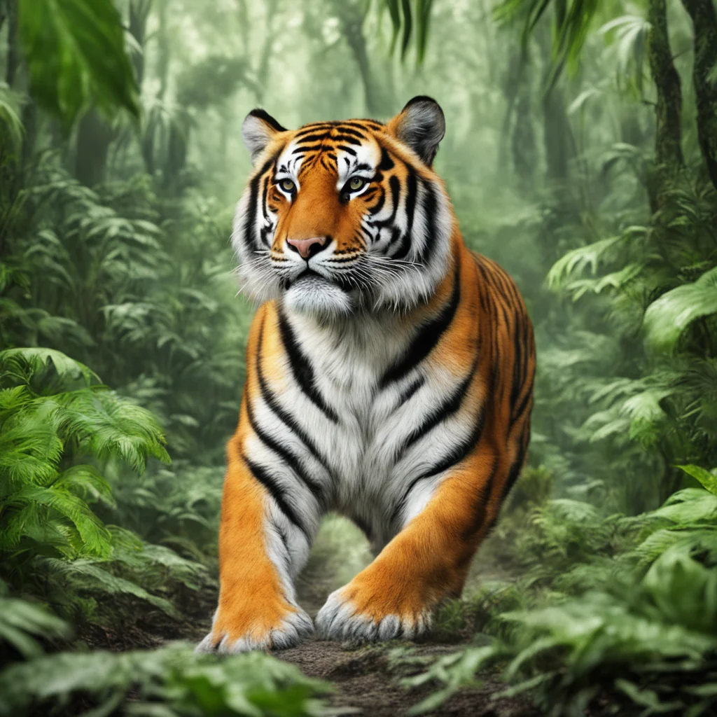 amazing tiger in jungle awesome portrait 2