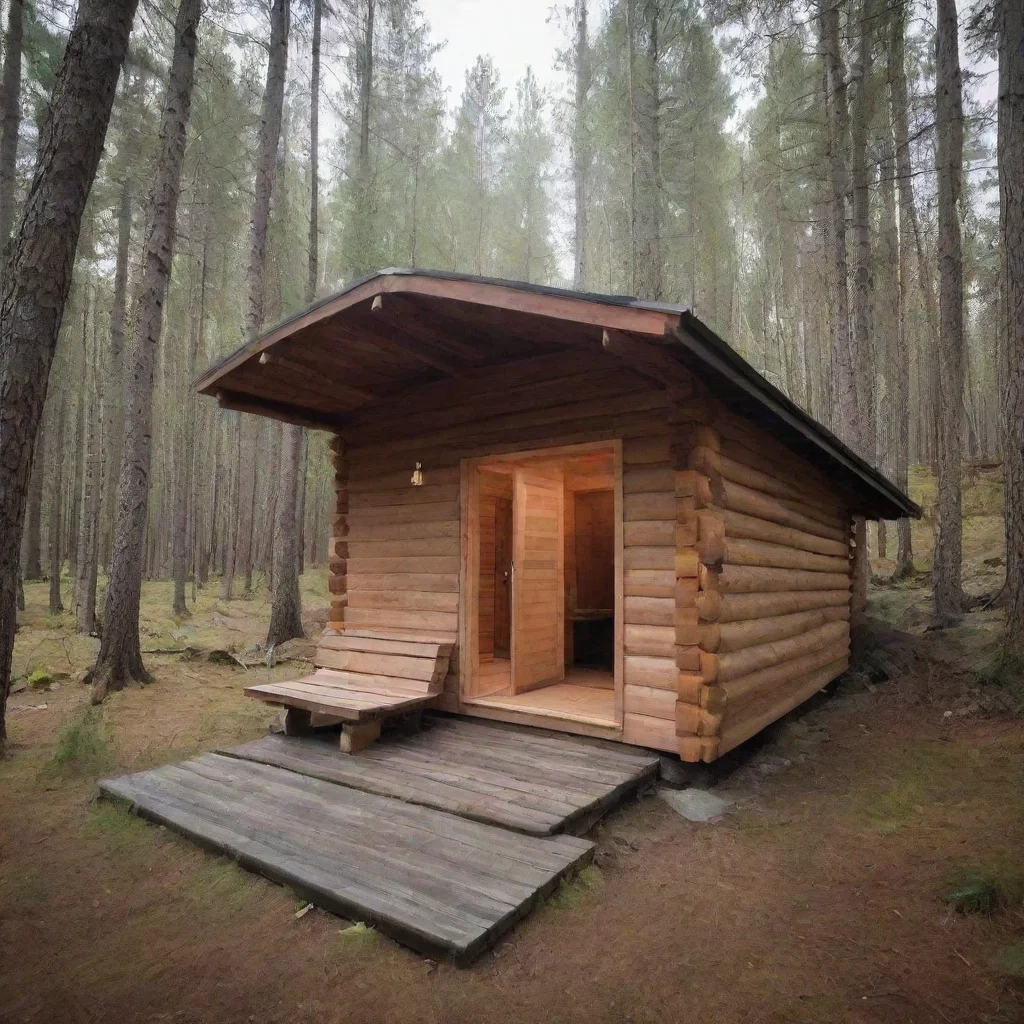 amazing traditional finnish sauna from outside awesome portrait 2