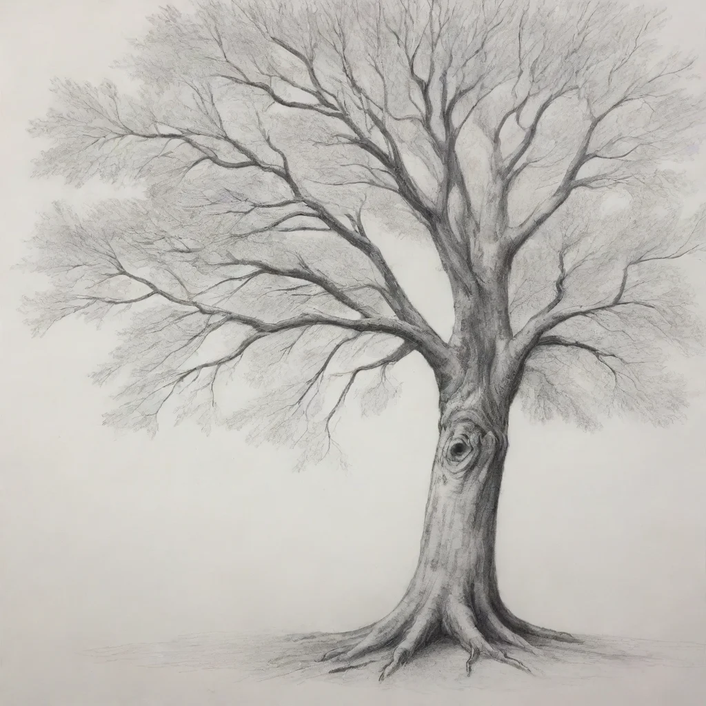 aiamazing tree drawing awesome portrait 2