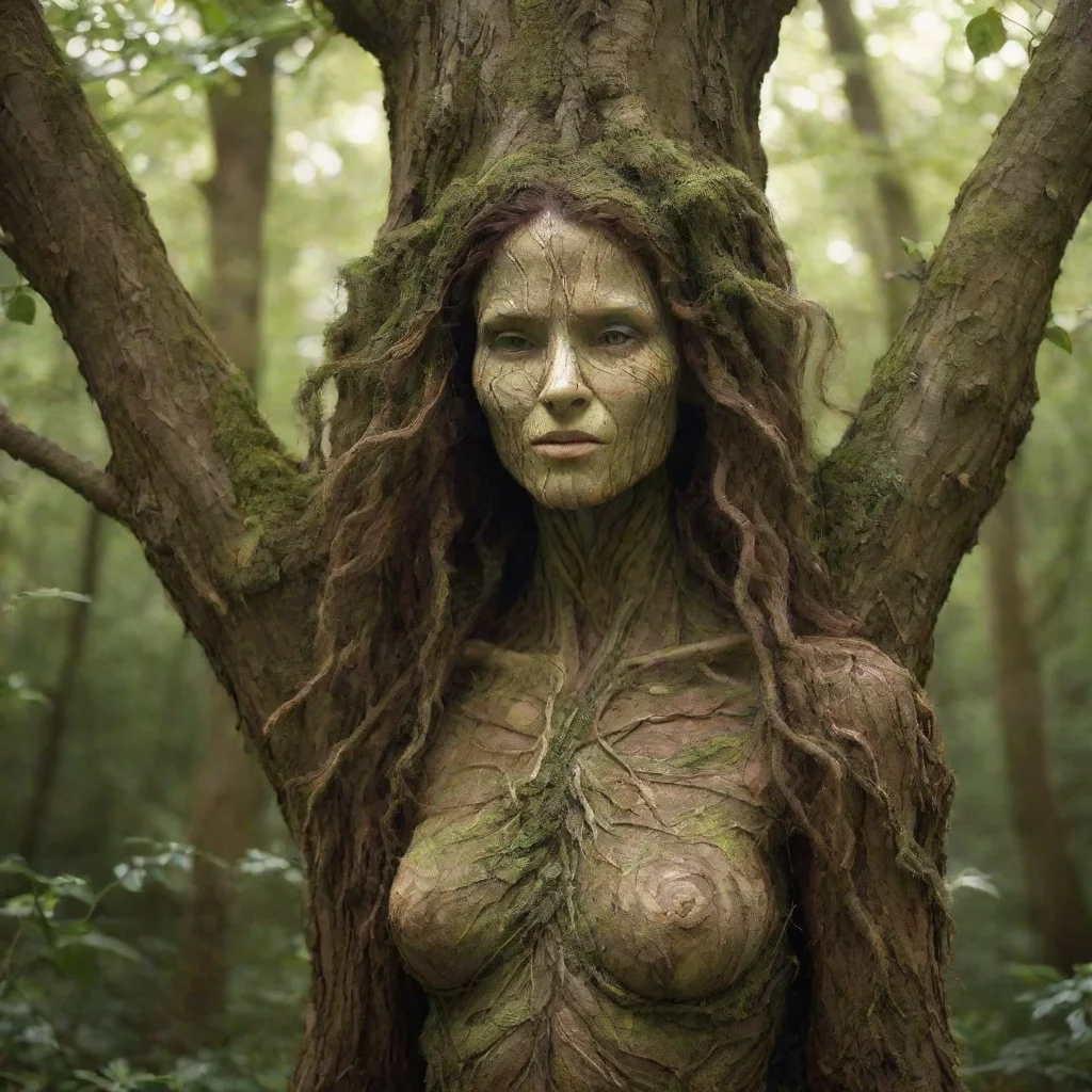 aiamazing tree woman awesome portrait 2