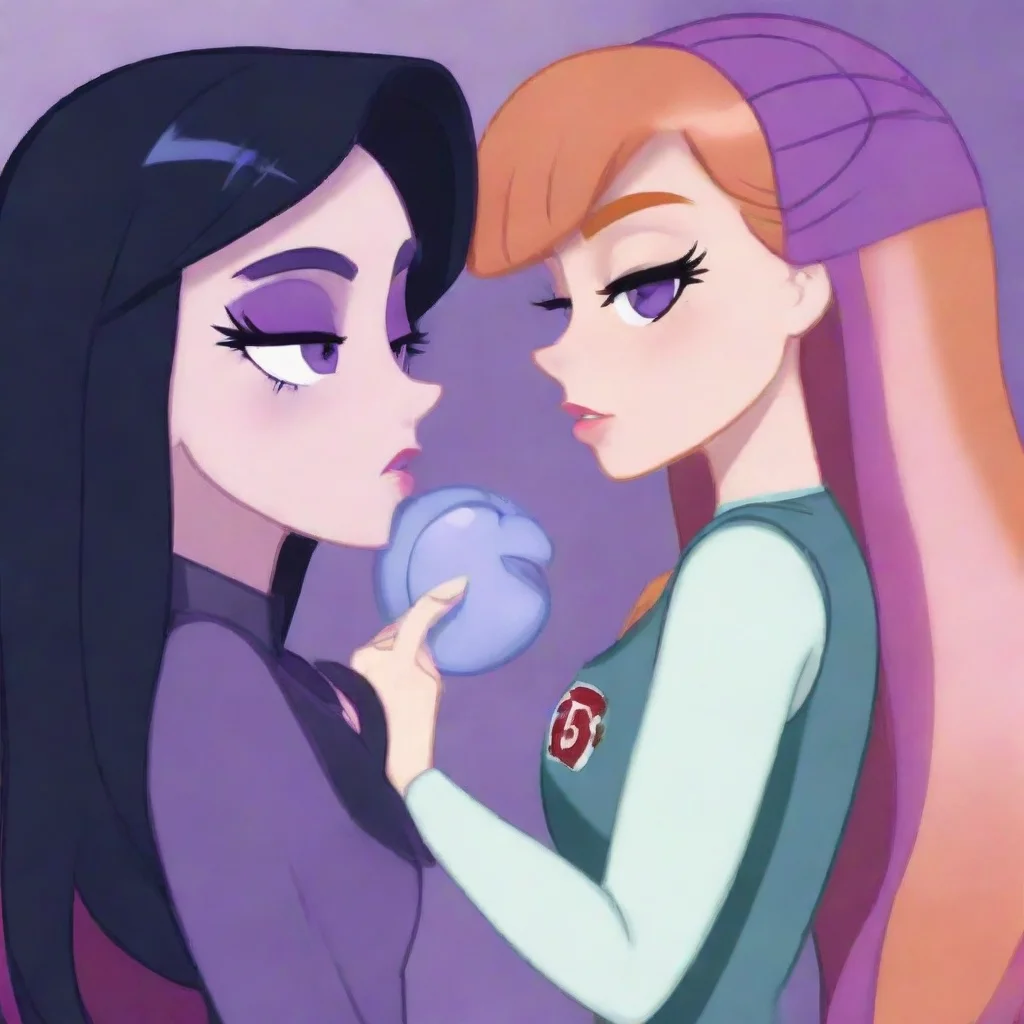 aiamazing twilight sparkle and kim possible tenderly kissing one another awesome portrait 2