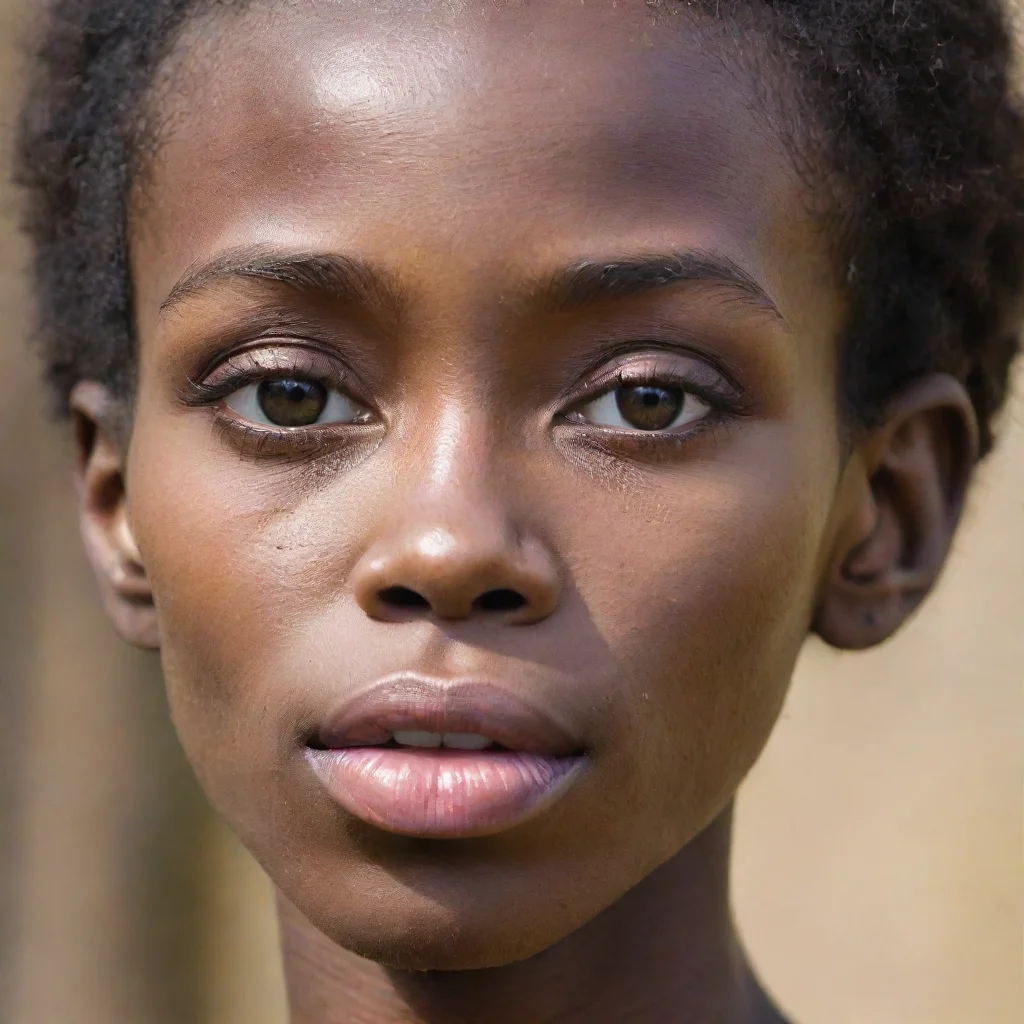 aiamazing very skinny african woman%2C very big lips awesome portrait 2