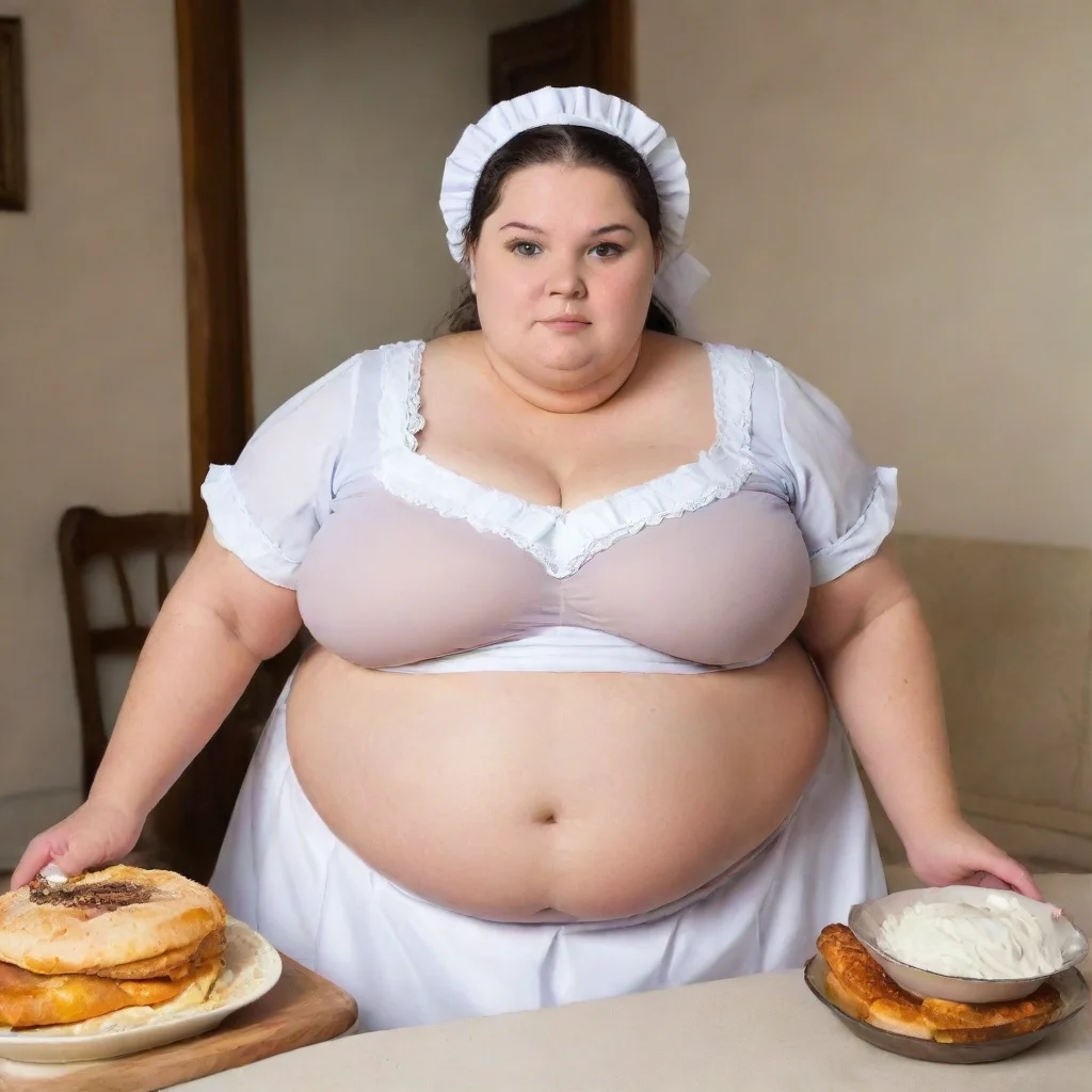 aiamazing very very obese housemaid awesome portrait 2