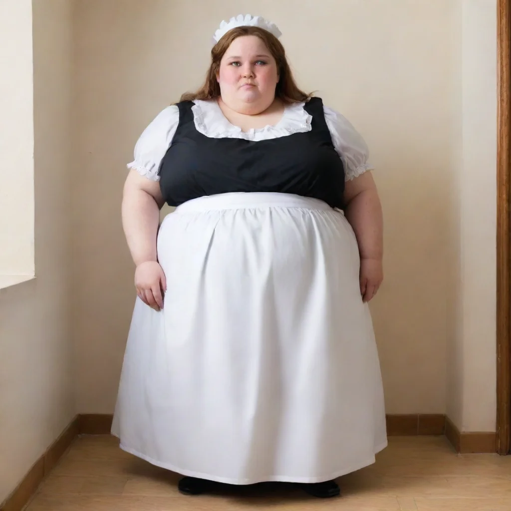 aiamazing very very obese maid awesome portrait 2