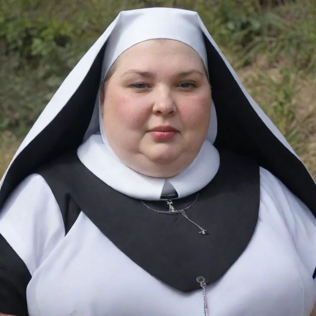 aiamazing very very very very very obese nun awesome portrait 2