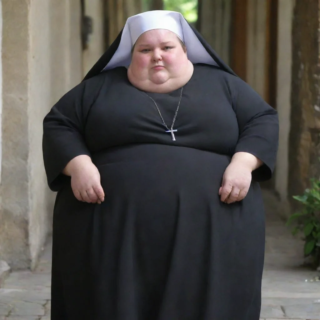 aiamazing very very very very very very obese nun awesome portrait 2