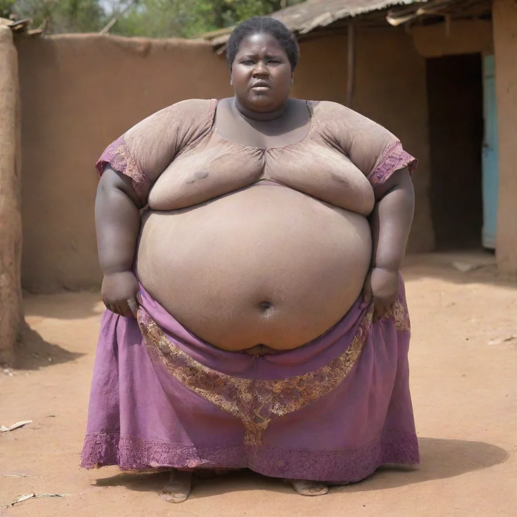 aiamazing very very very very very very very very very very obese african woman awesome portrait 2