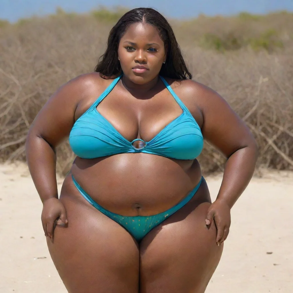 aiamazing very very very very very very very very very very very very very very very very obese african woman in swimsuit awesome portrait 2