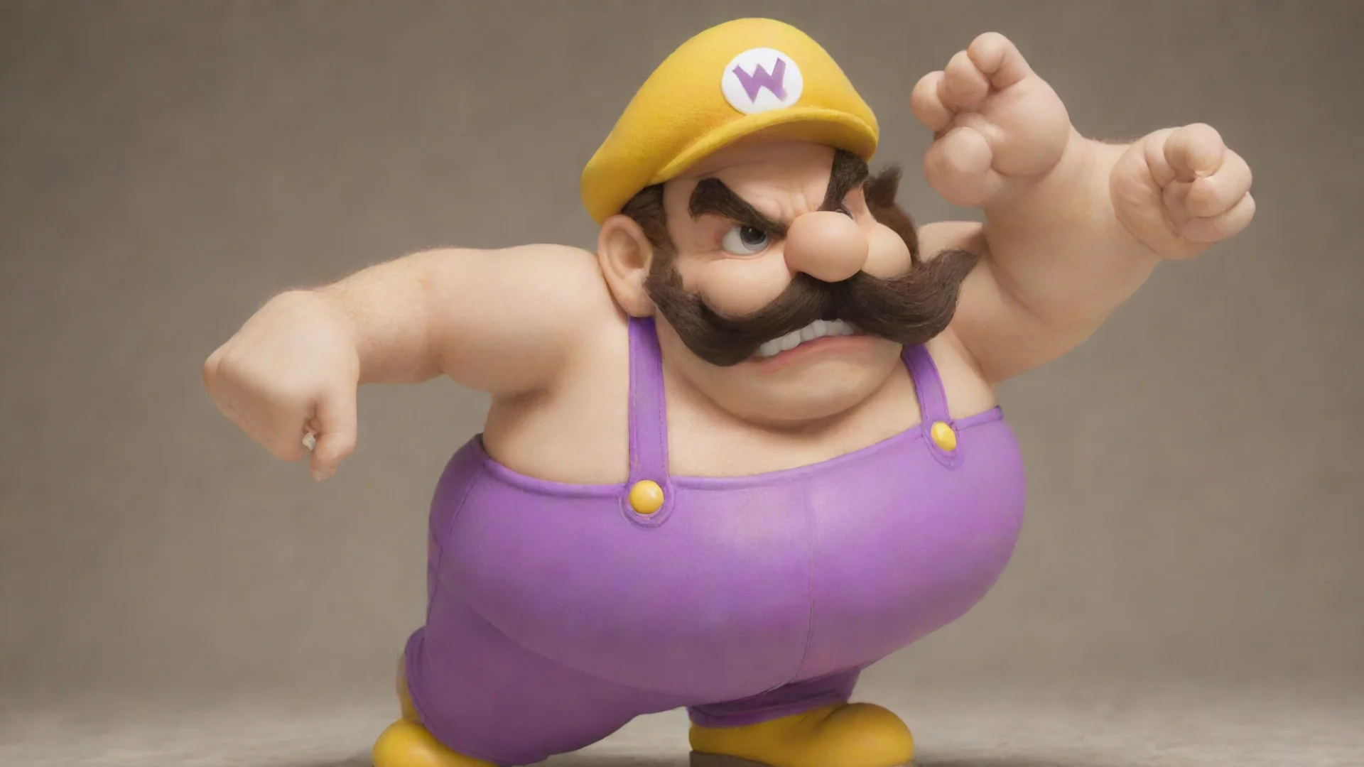 aiamazing wario from super mario bros awesome portrait 2 hdwidescreen
