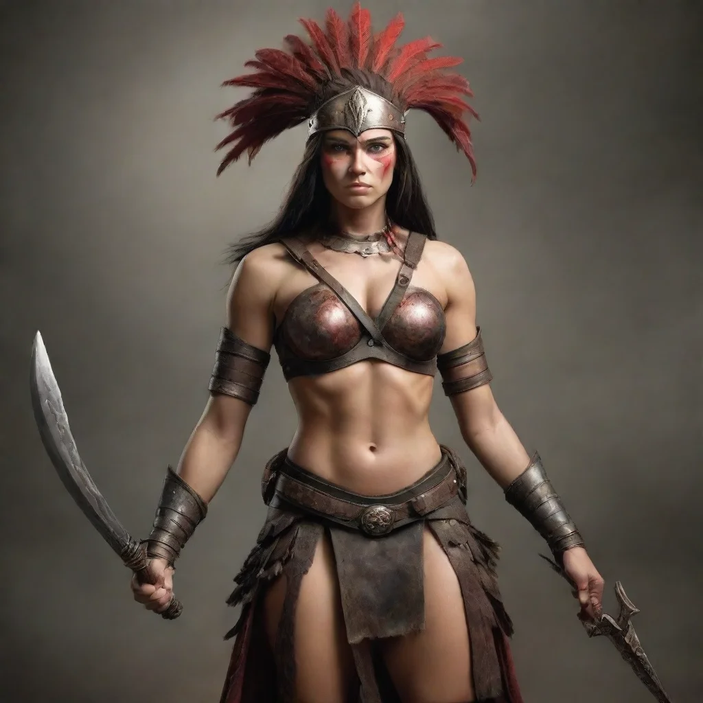 aiamazing warrior awesome portrait 2