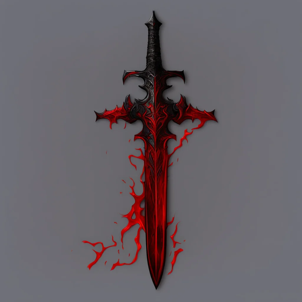 aiamazing weapon%2C sword%2C red%2C demonic awesome portrait 2