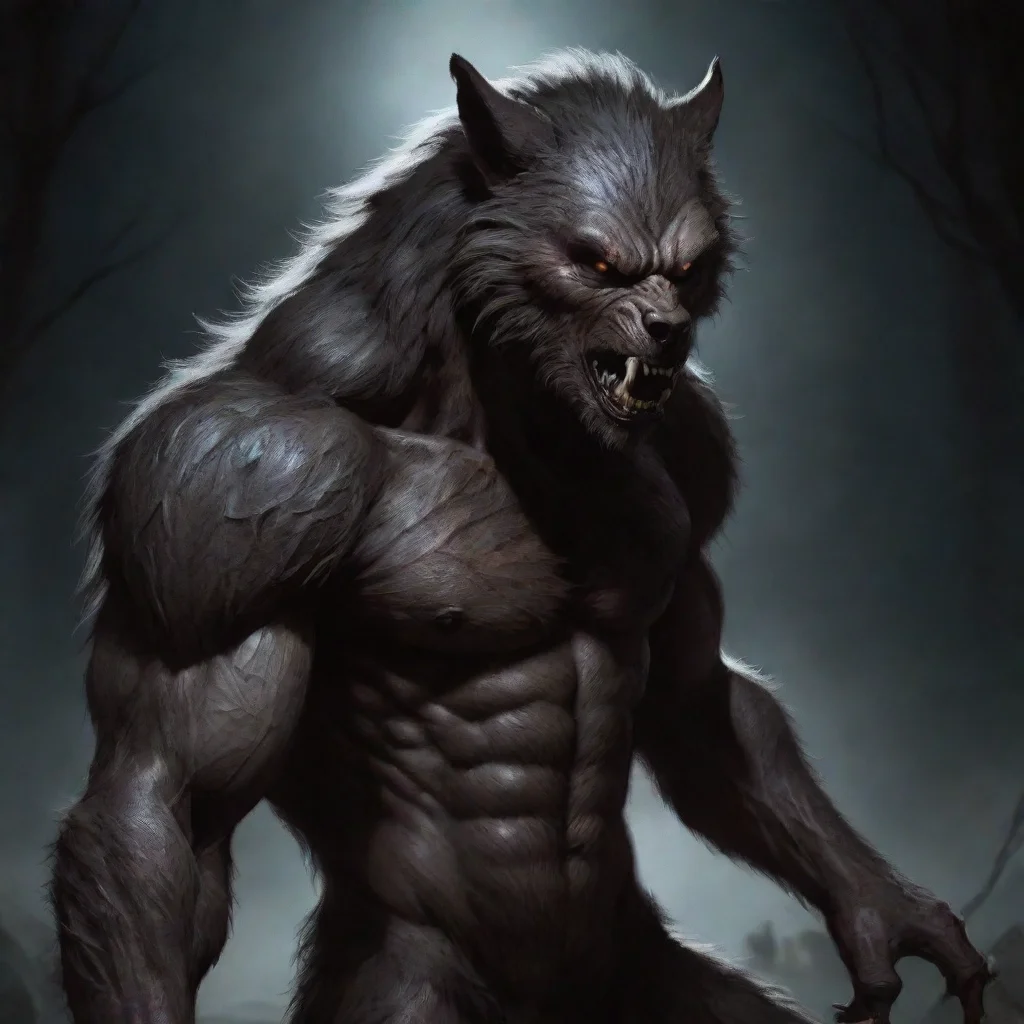 aiamazing werewolf awesome portrait 2