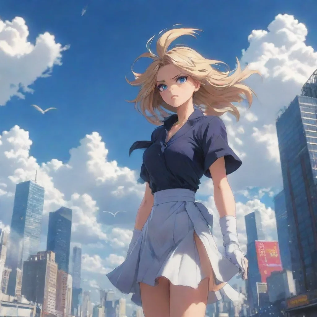 aiamazing windy city extreme wind anime hd aesthetic blown away by wind artstation awesome portrait 2