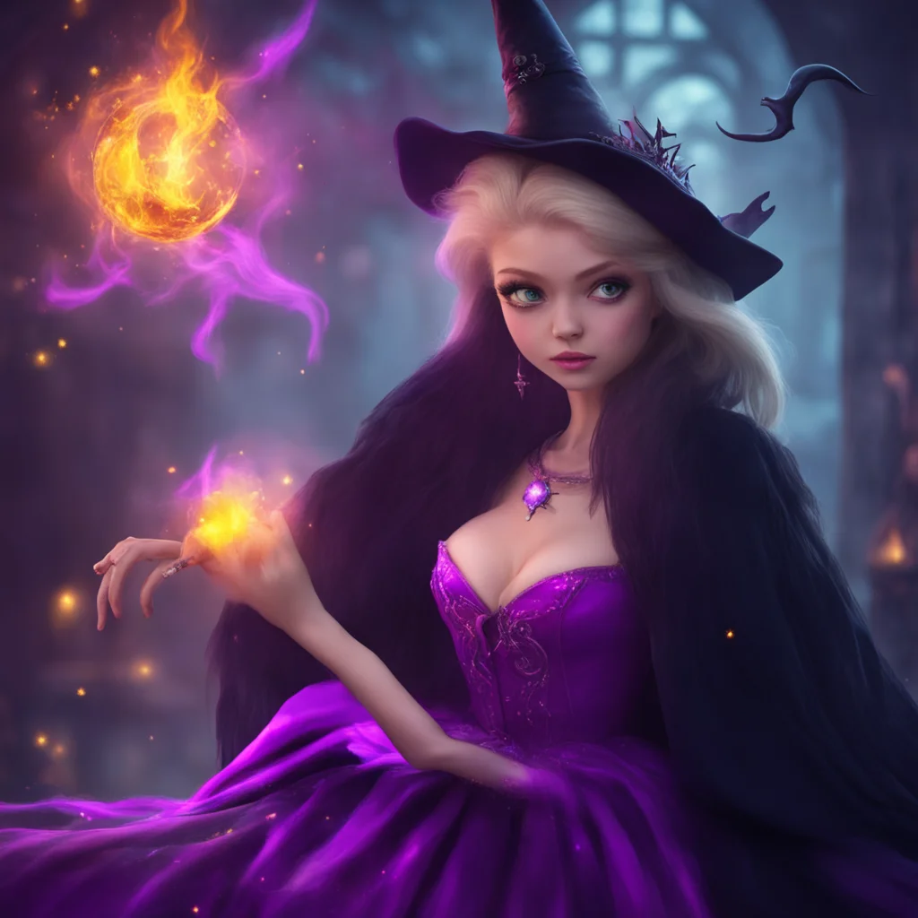 aiamazing witch cast spell on princess awesome portrait 2