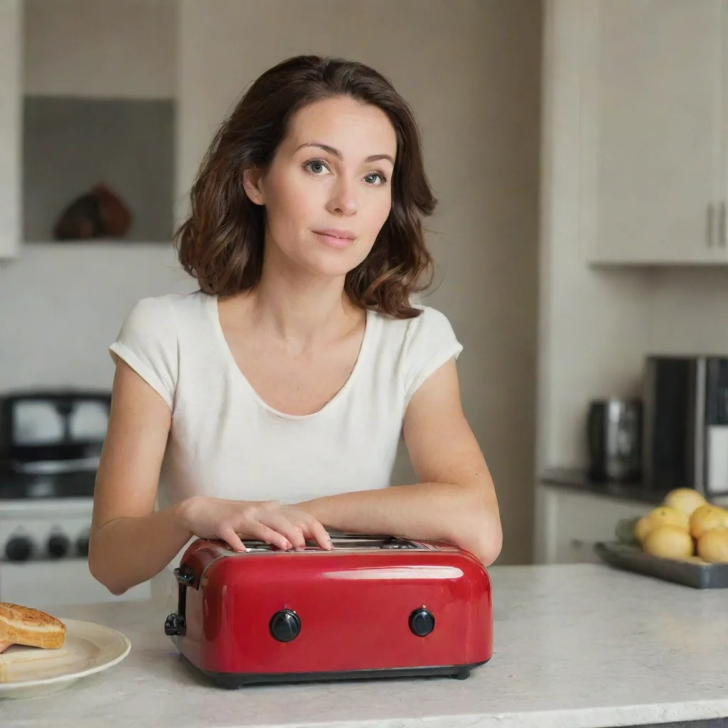 aiamazing woman on a toaster awesome portrait 2