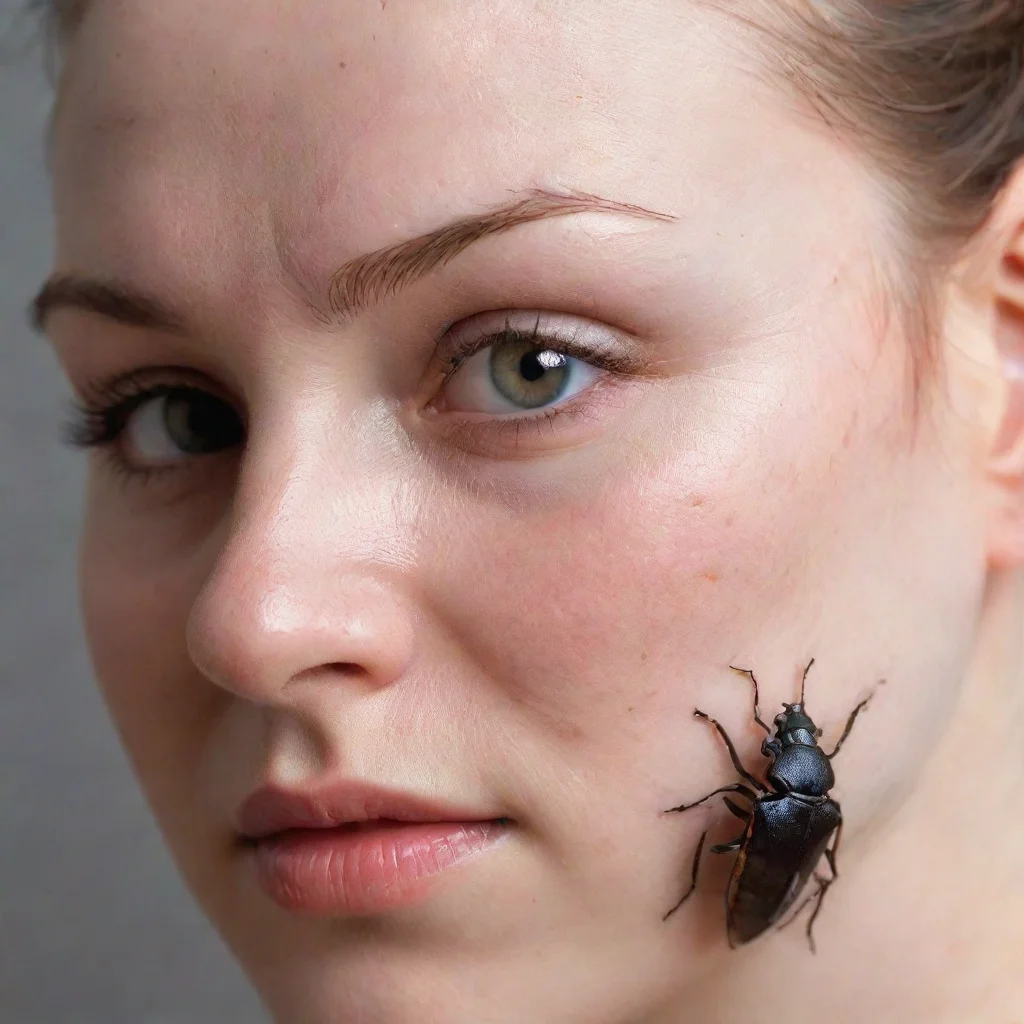 amazing woman with bug under her skin  awesome portrait 2