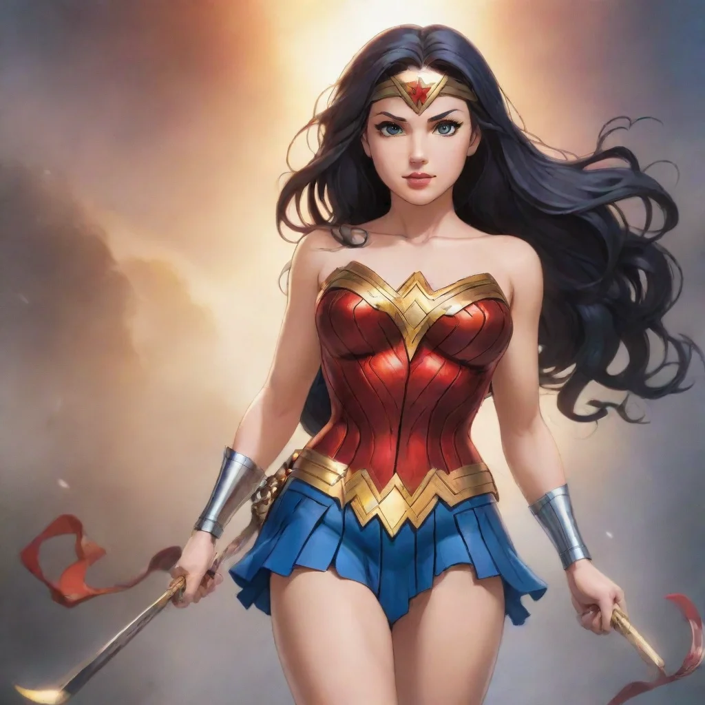 aiamazing wonder woman%2C anime awesome portrait 2