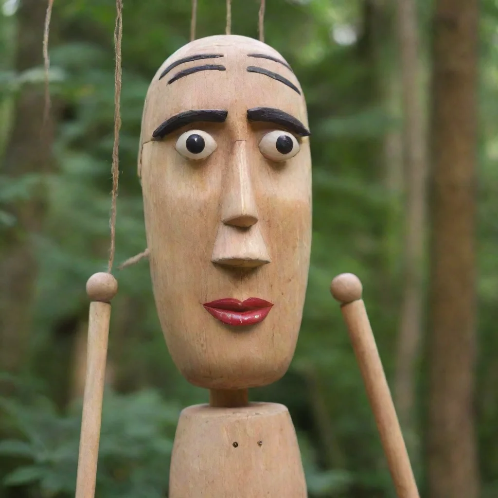 aiamazing wooden puppet awesome portrait 2