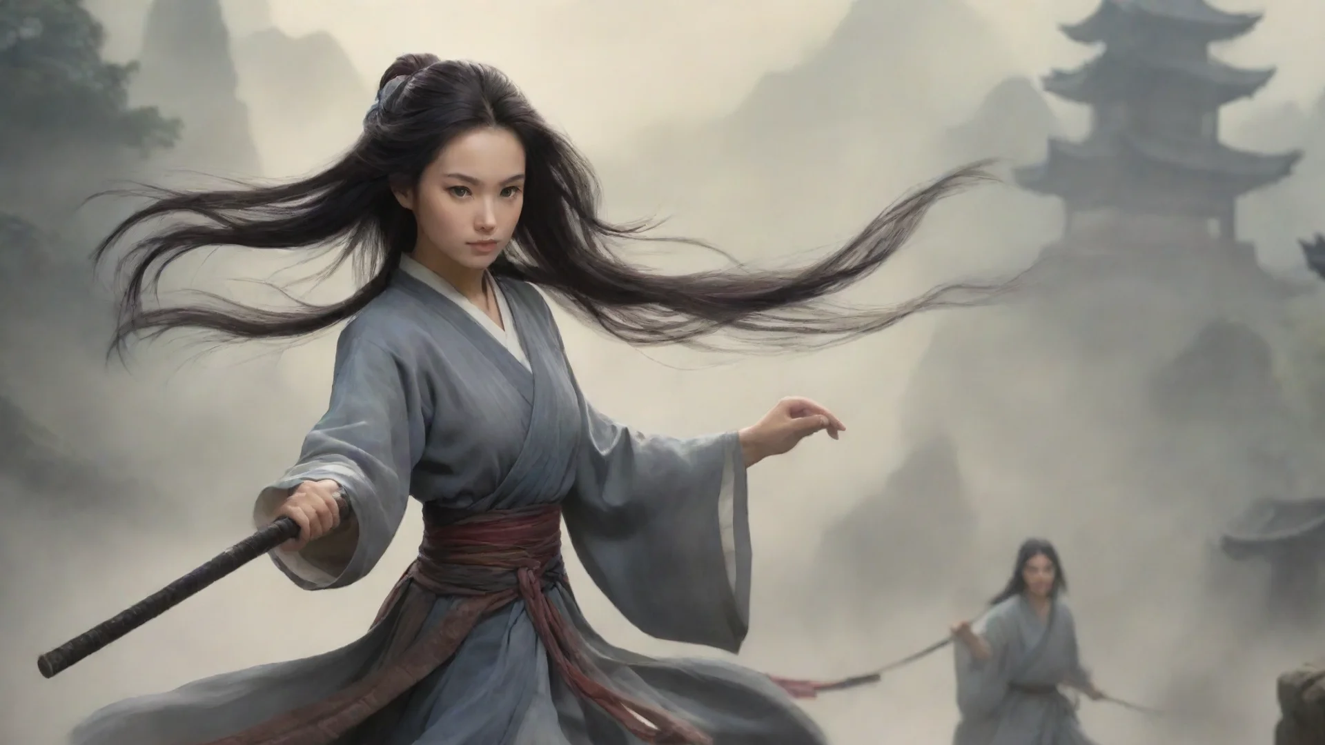 amazing wuxia awesome portrait 2 wide