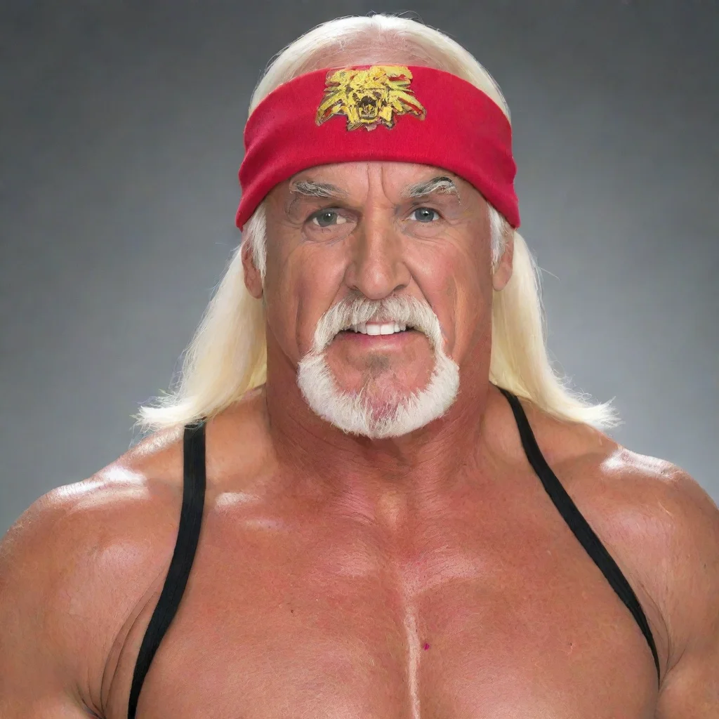 aiamazing wwe hulk hogan awesome portrait 2