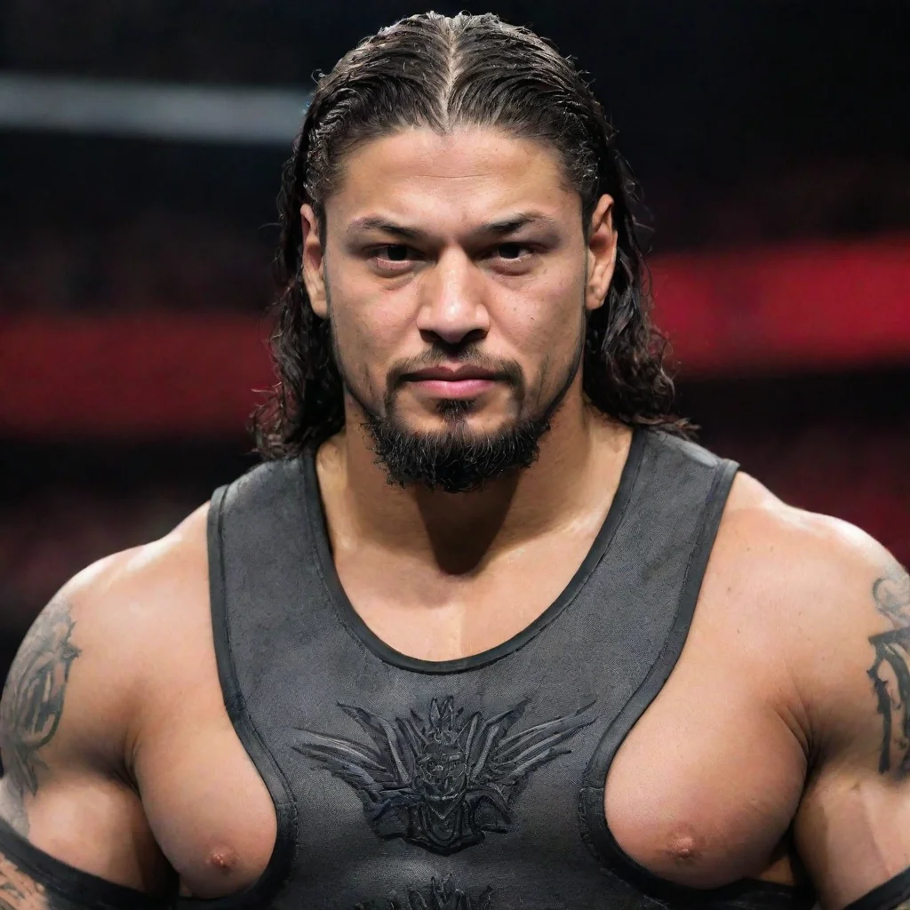 aiamazing wwe roman reigns  awesome portrait 2