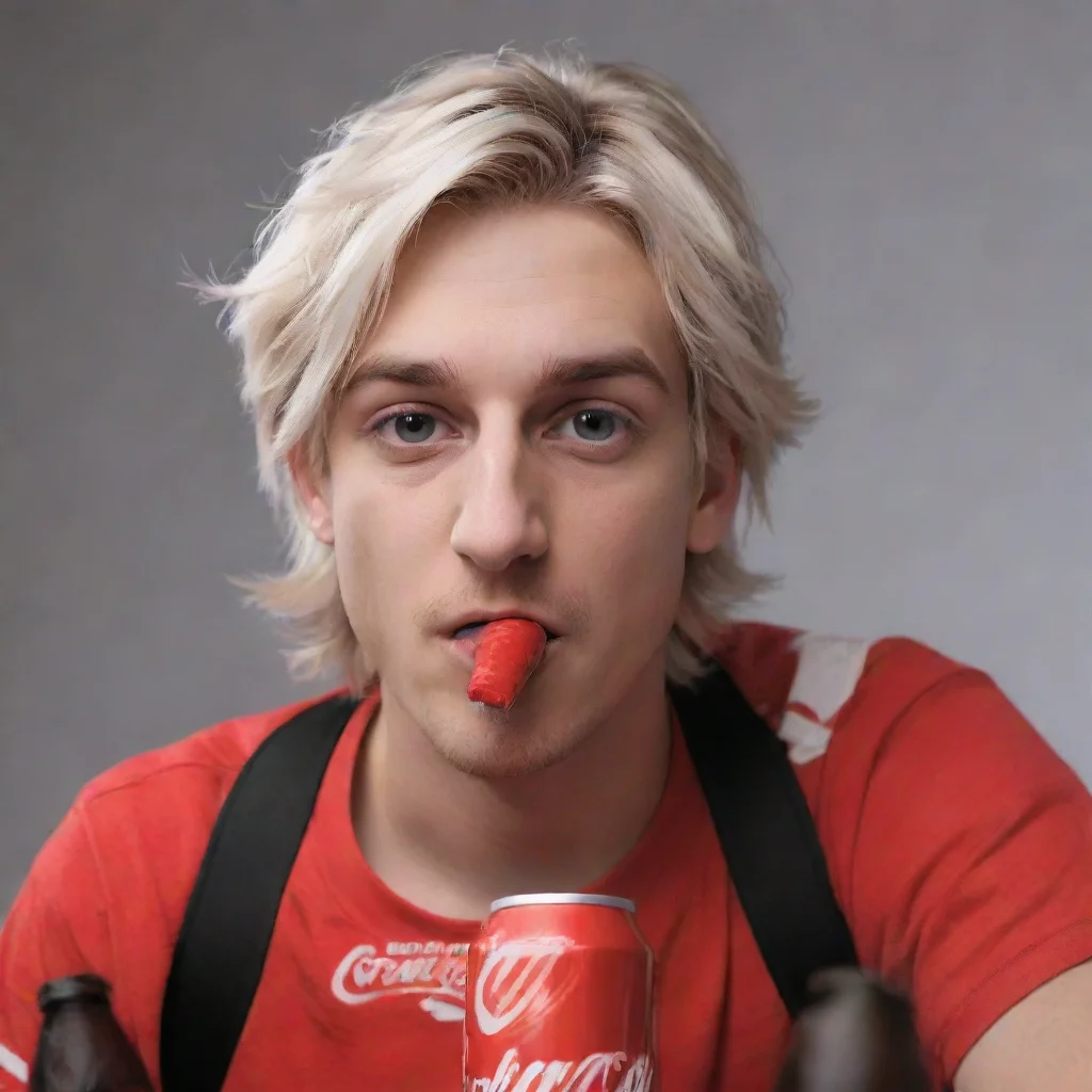 aiamazing xqc snorting coke before while streaming hd realistic awesome portrait 2