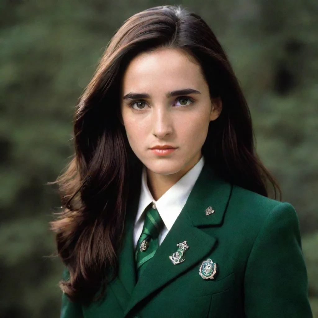 amazing young jennifer connelly as a slytherin awesome portrait 2