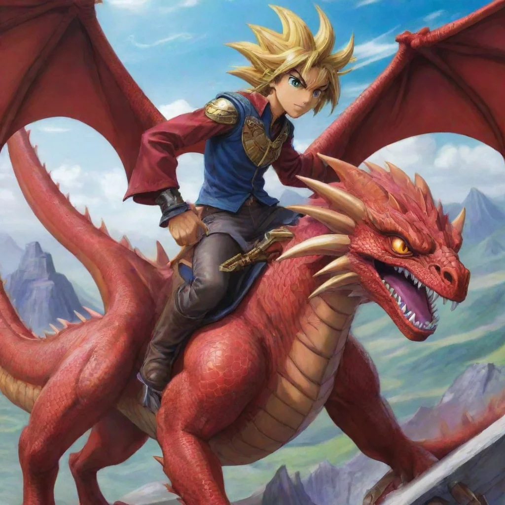 amazing yugioh dragon rider awesome portrait 2