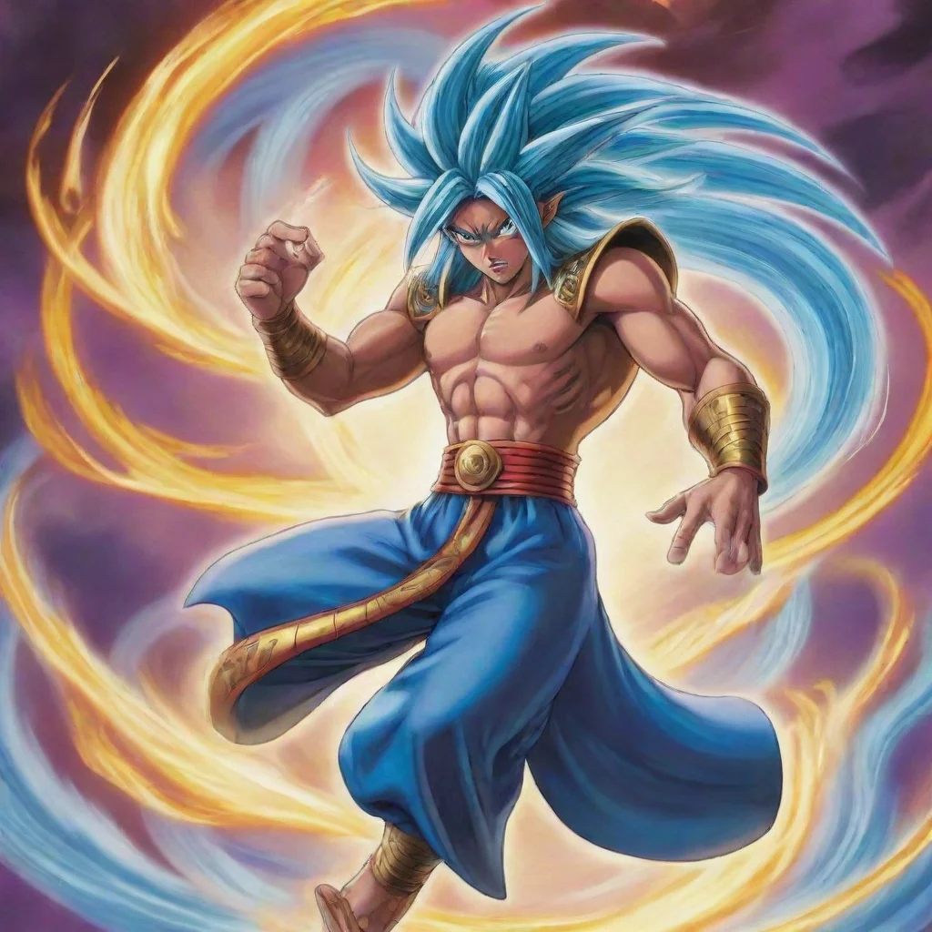 aiamazing yugioh wind jinn the gale genie of the lamp awesome portrait 2