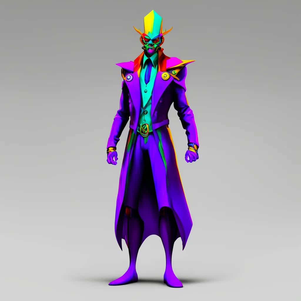 amazing zorbon inter dimensional time wizard super villain full body full character design concept art peter max octane render awesome portrait 2