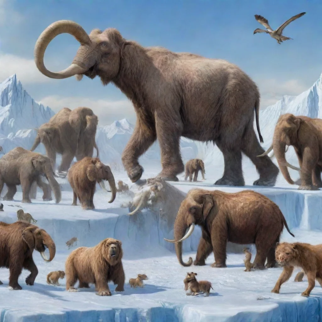 aianimals in iceage
