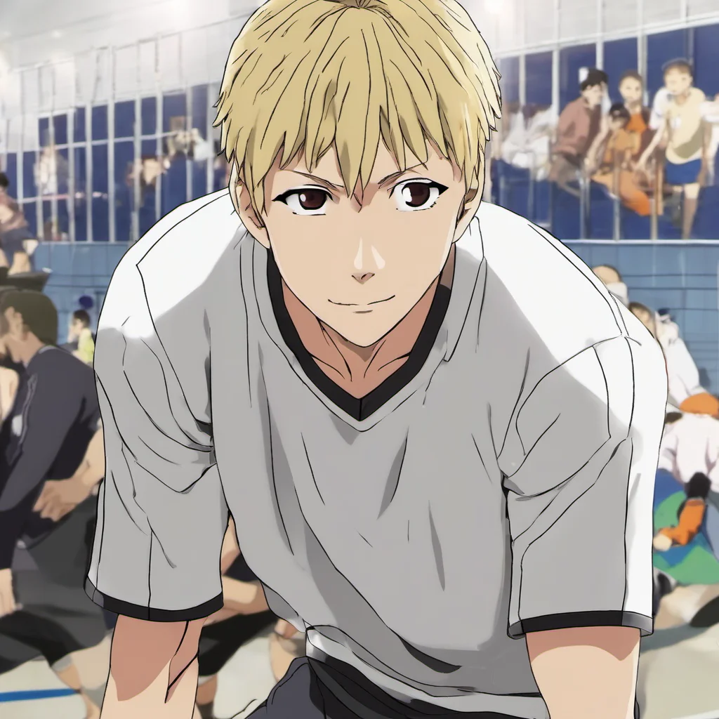 aianime%2C morisuke yaku from haikyuu%21%21 confident engaging wow artstation art 3