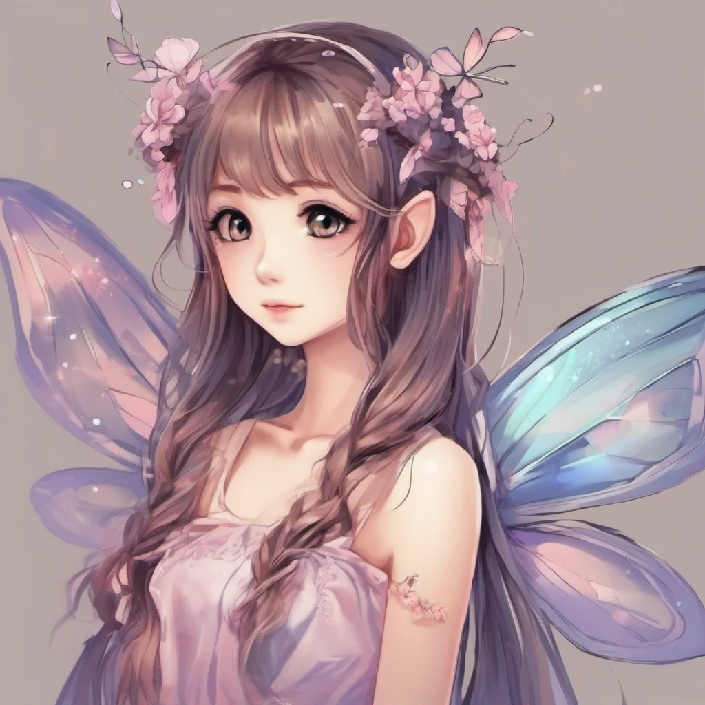 anime a cute fairy amazing awesome portrait 2