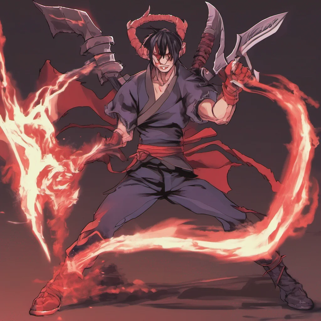 aianime demon fighter  amazing awesome portrait 2