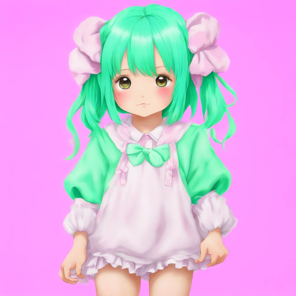 aianime girl dressed like a baby  good looking trending fantastic 1