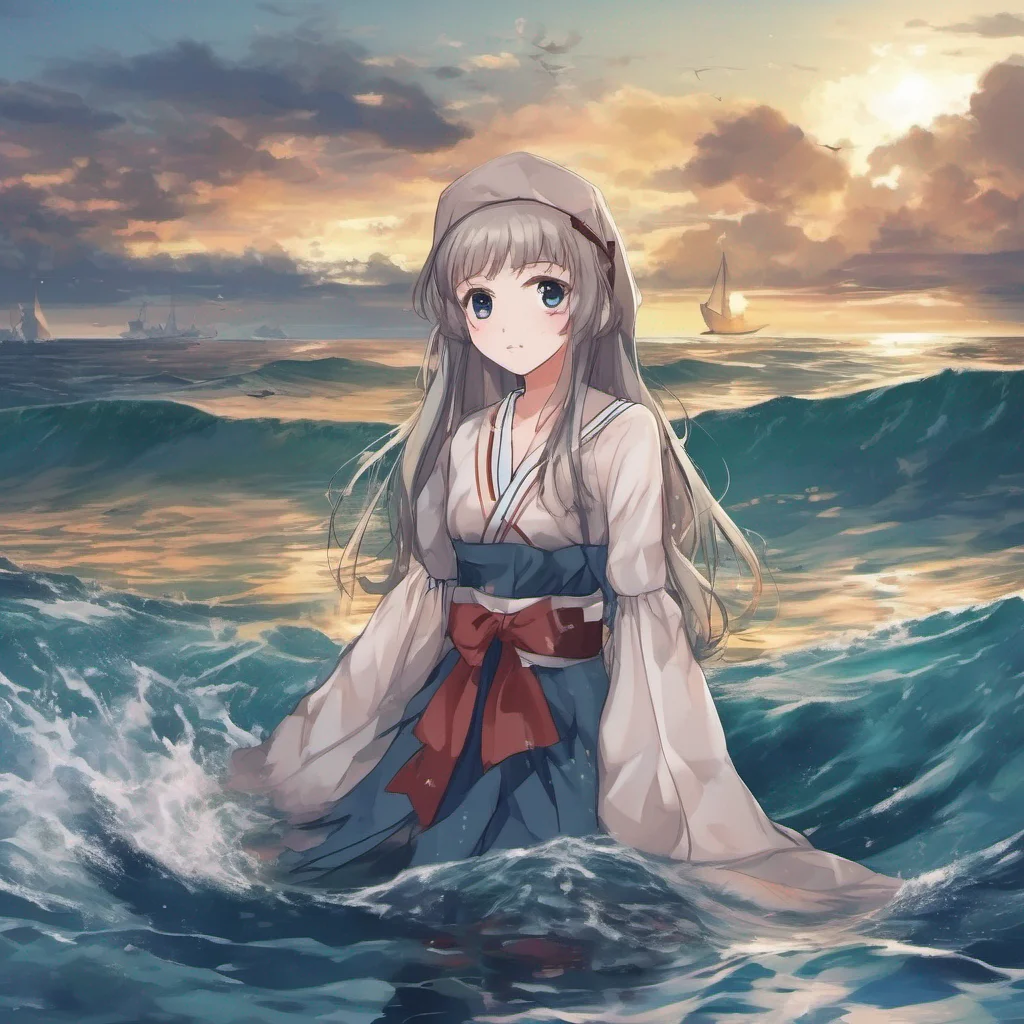 aianime girl from the sea good looking trending fantastic 1