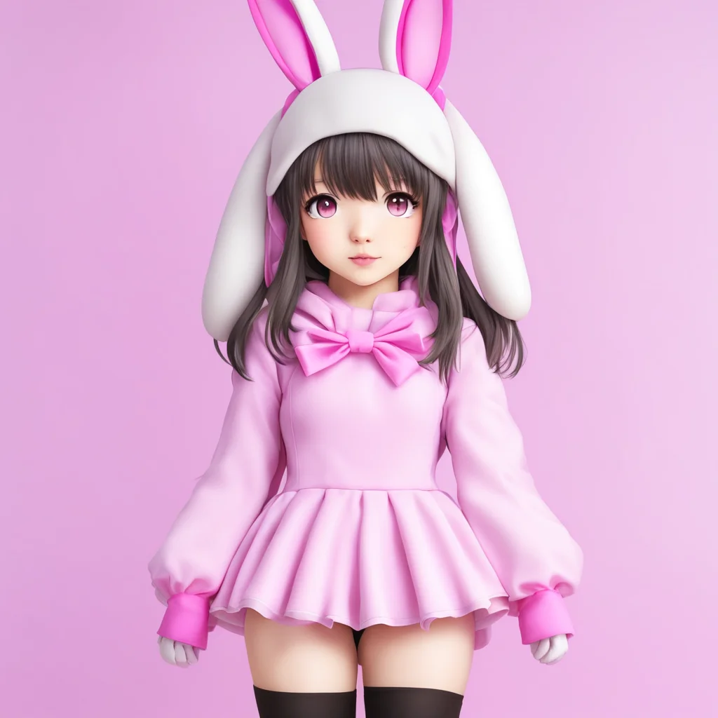 anime girl wearing bunny costume amazing awesome portrait 2