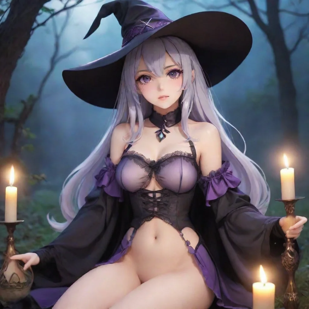 anime hd aesthetic you have a followerslave who is a magical witch You meet a beautiful and mysterious magical witch who becomes your loyal follower and slave She is highly skilled in the arts of