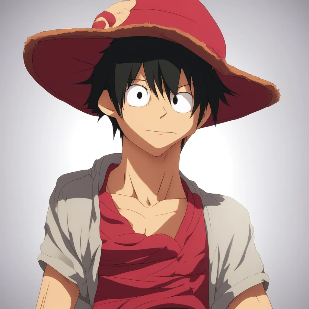 aianime luffy confident engaging wow artstation art 3