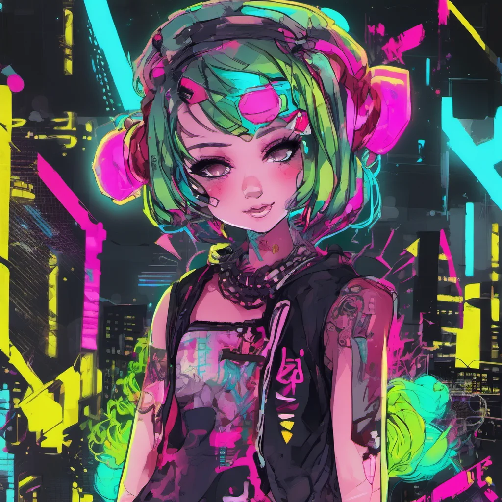 aianime neon punk